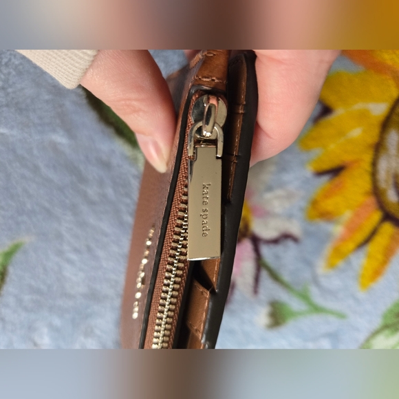 Kate Spade Brown Leather Wallet - Picture 4 of 5